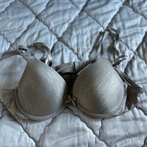 Secret Treasures Intimates Silver Women's Bra